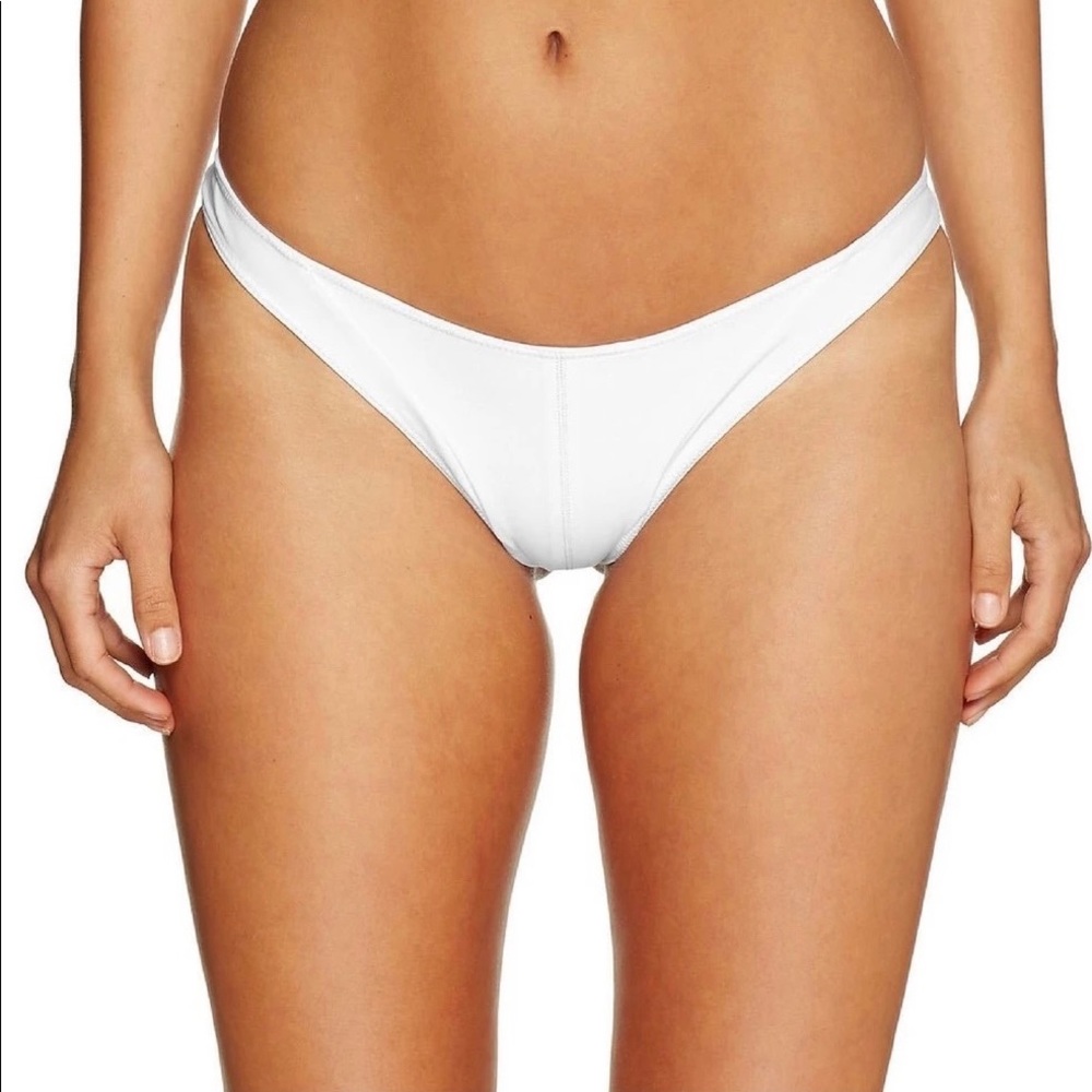 NWOT Cantik Swimwear White Thong Bikini Bottom